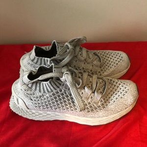 Nobull Heather Gray Knit Running Shoes